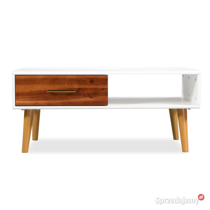 Stolik kawowy z drewna akacjowego 90x50x40 Warszawa