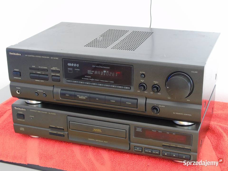 Amplituner Technics SAGX 180 sprawny i mocny Jasło