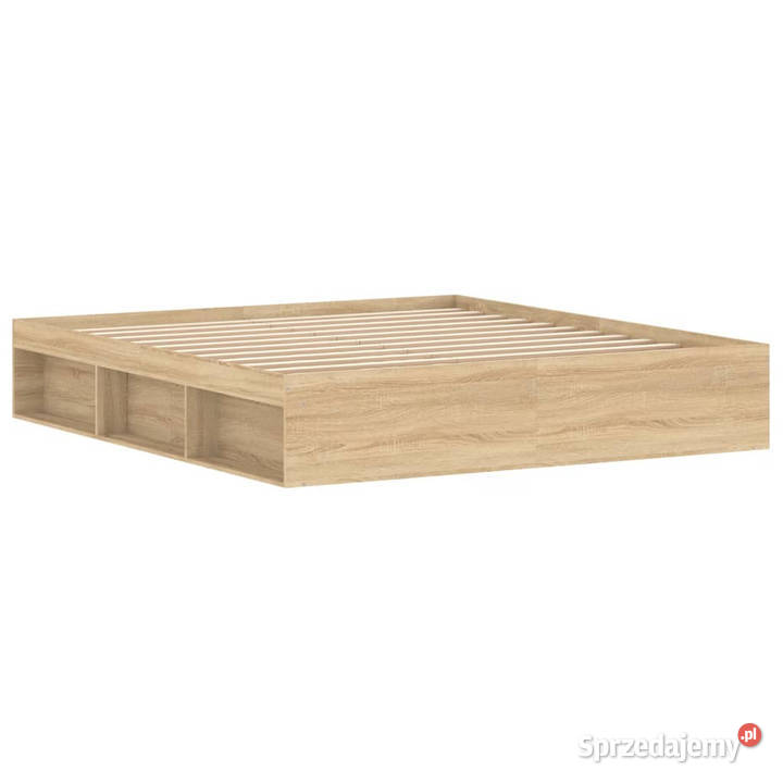 Rama łóżka dąb sonoma super king size 180x200 Warszawa sprzedam
