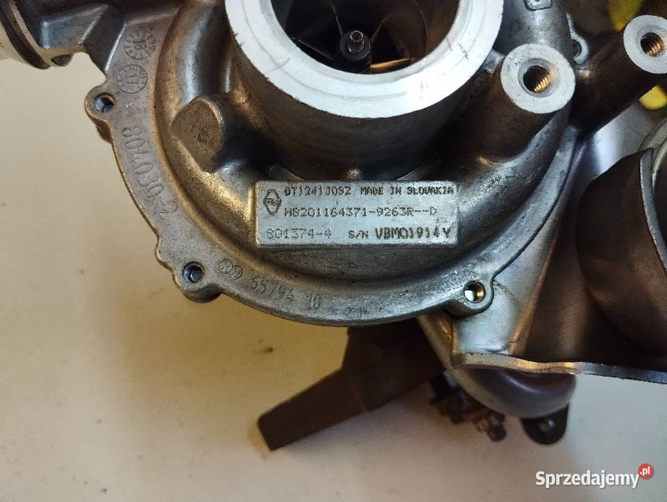 TURBINA CLIO IV CAPTUR 15 DCI GT1241J0SZ łódzkie Łask