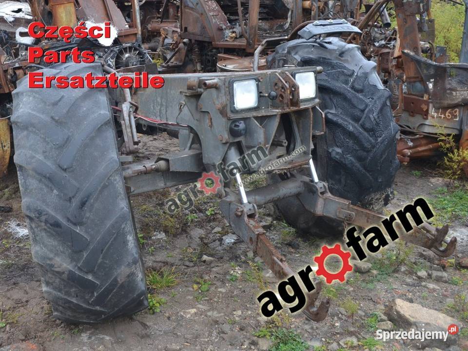 Fendt 380 GT części skrzynia biegów most przedni dolnośląskie Byków