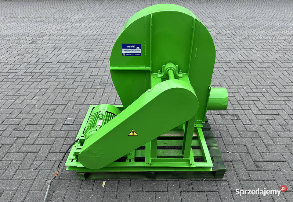 Wentylator TYWENT do odciągu trocin wyciąg 75kW Sierakowska Huta