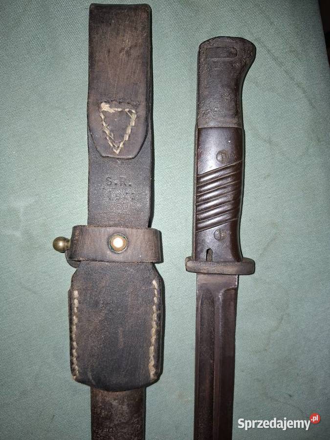 Bagnet Niemiecki Mauser S8498 II Wojna Kielce