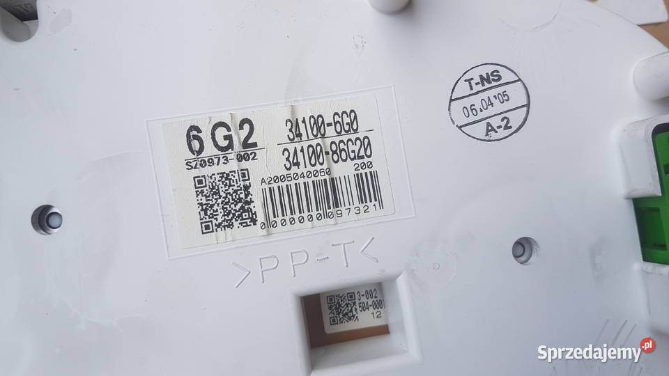 Suzuki Ignis II MH 0410 licznik zegary