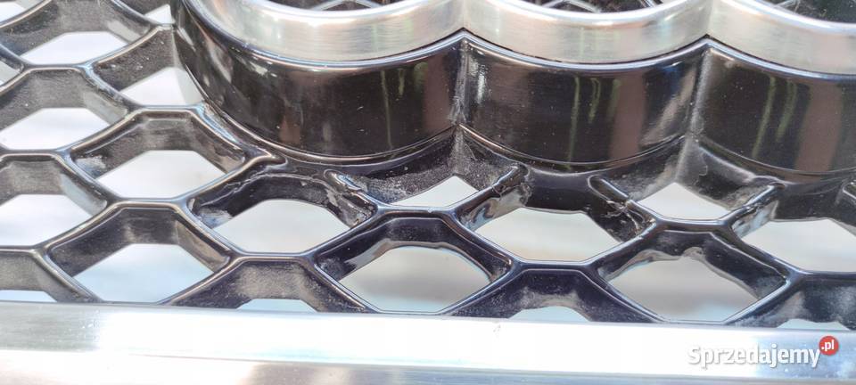 GRILL ATRAPA CHŁODNICY RADAR AUDI RS6 A6 C6 Przystajń