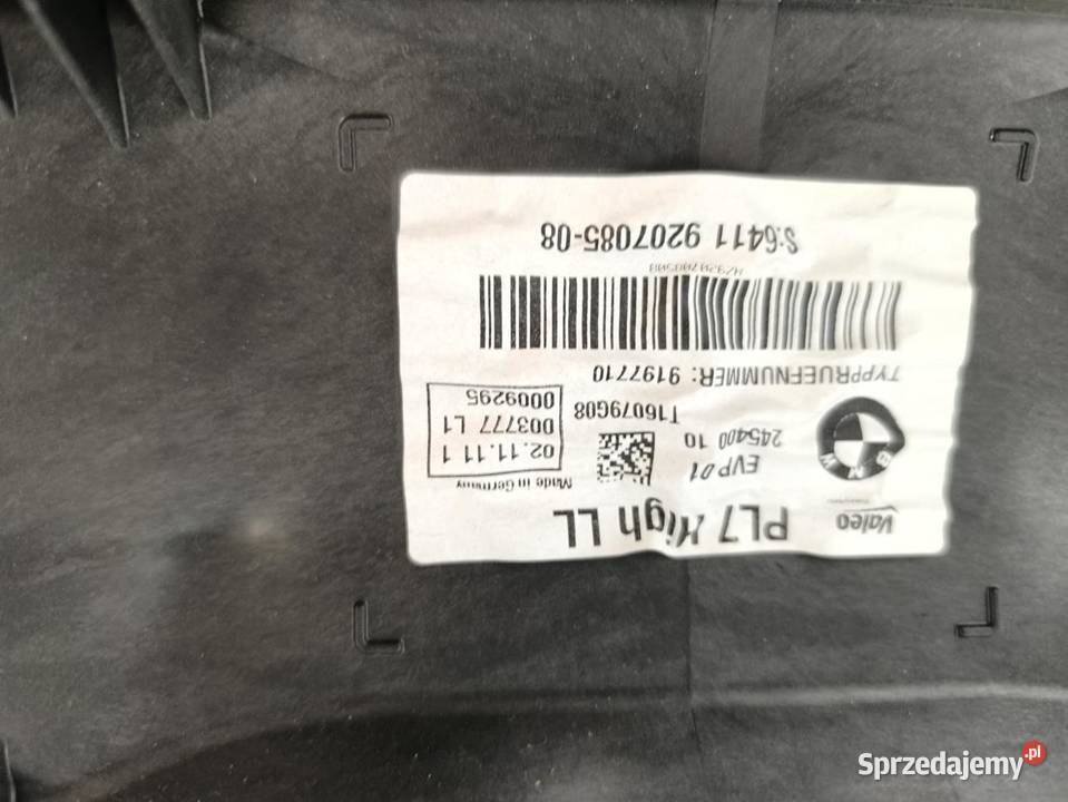 NAGRZEWNICA KOMPLETNA BMW F20 F21 9207085 sprzedam