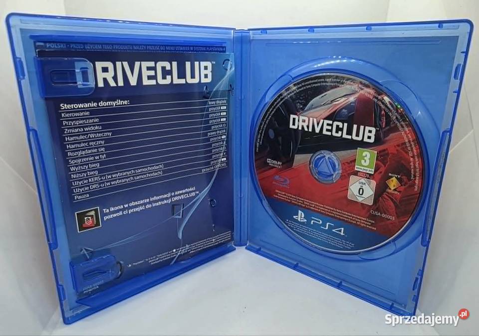 Gra Driveclub 4 Elbląg sprzedam