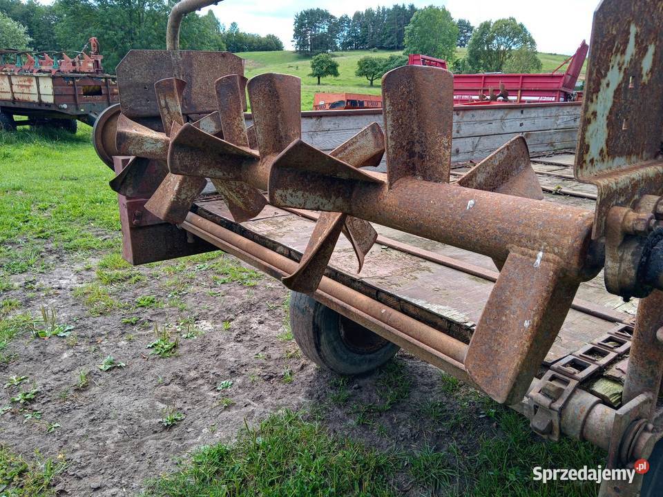 Rozrzutnik obornika 3t podlaskie Szołtany