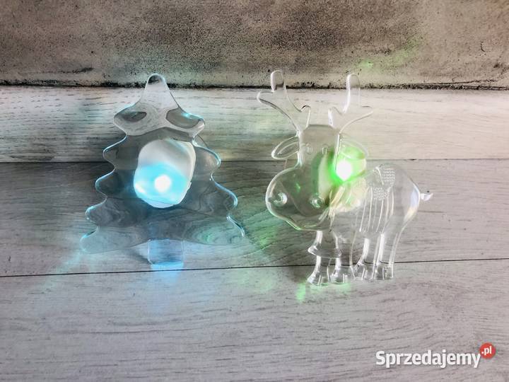 NOWA Ozdoba świąteczna świecąca na drzwi okno Łódź