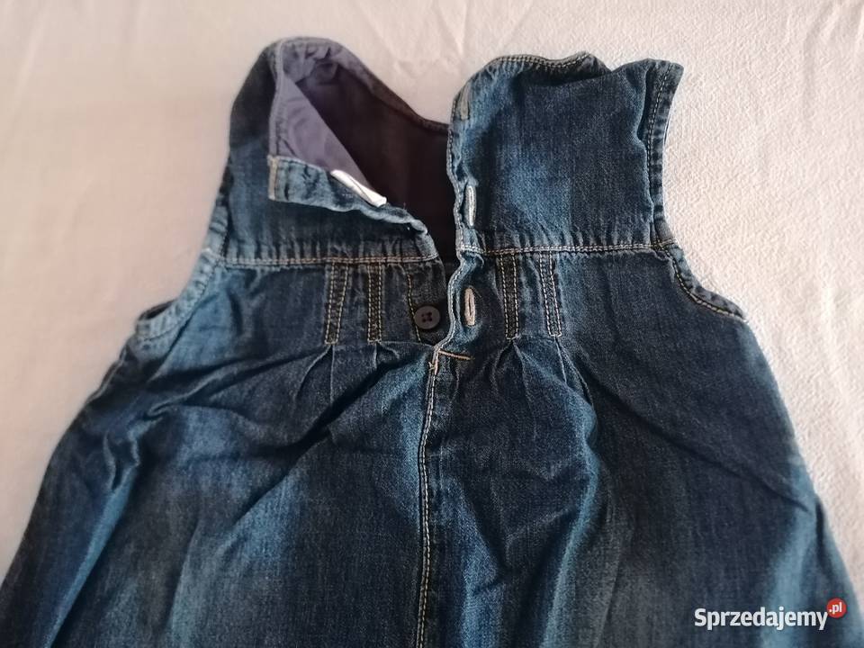 Sukienka jeansowa rozmiar 86 łódzkie Łódź