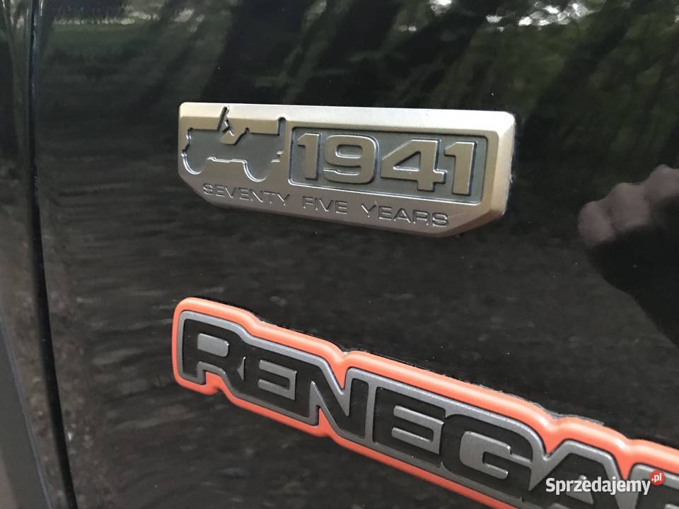 Jeep Renegade 75th anniversary 24B GAZ Automat nieuszkodzony Żory sprzedam