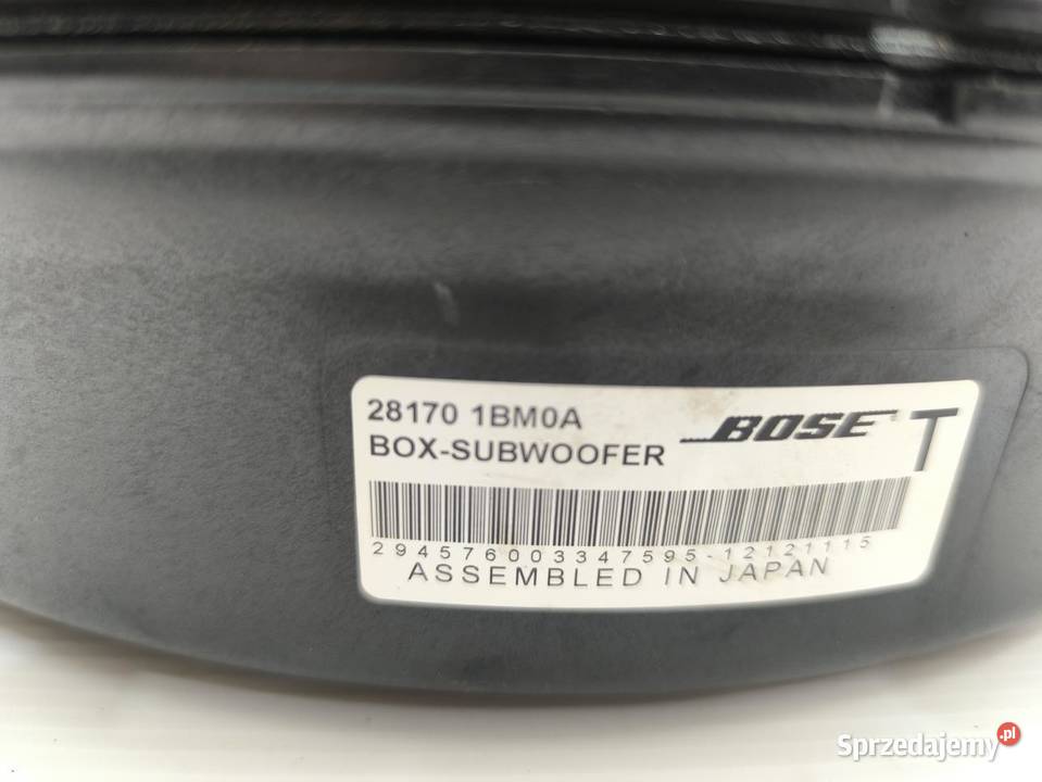 GŁOŚNIK SUBWOOFER FX II QX70 281701BM0A sprzedam