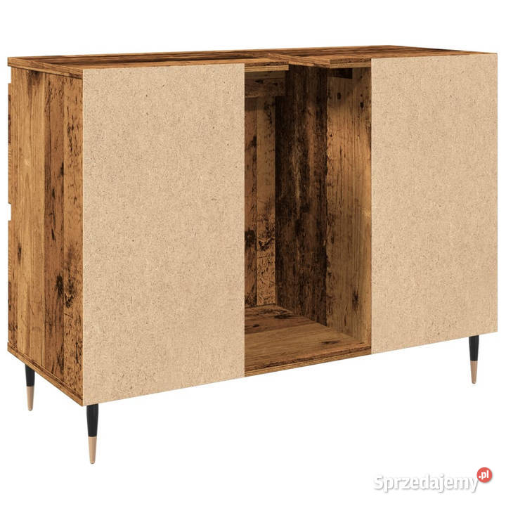 Szafka łazienkowa stare drewno 80x33x60 WM857232 mazowieckie Warszawa