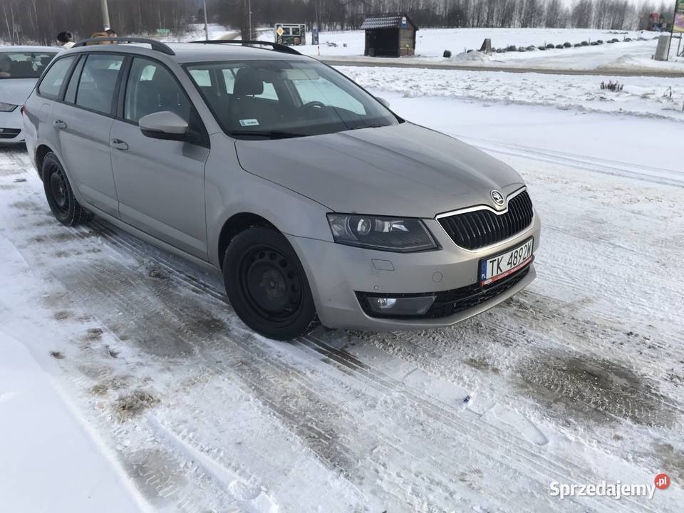 Skoda Octavia Kombi 16 TDI DSG Ledy Klima nieuszkodzony Kielce