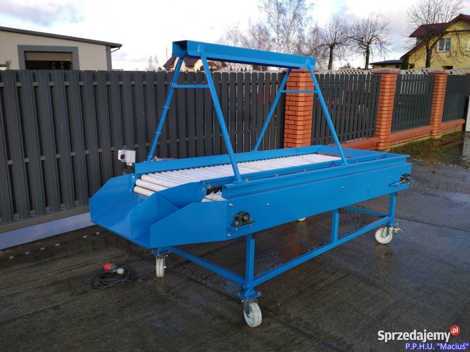 Nowy stół rolkowy selekcyjny S250 producent Wilczkowice Górne