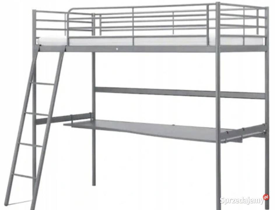 Ikea łóżko antresola biurko