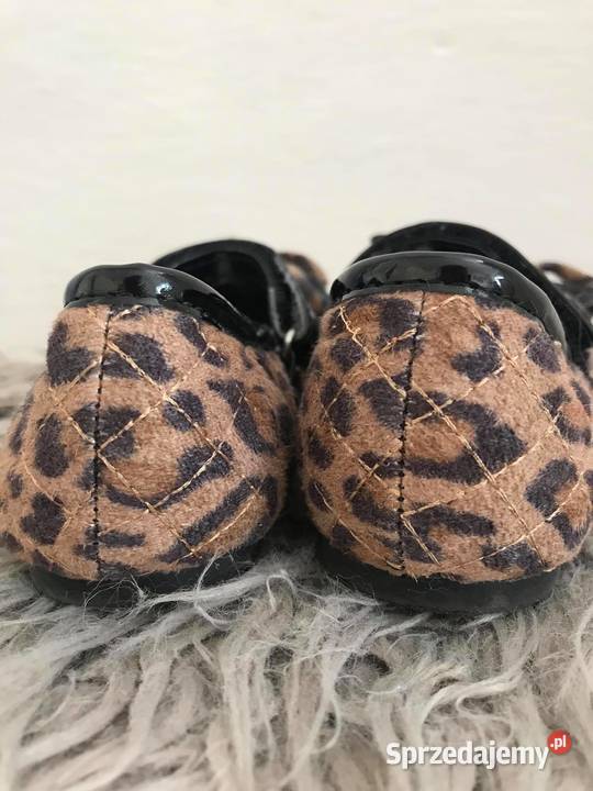 Lakierki panterki baletki 27 dziewczynka lubelskie Lubartów