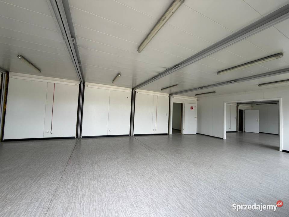 Kontenery modułowe biurowe duży wybór sprzedaż 1 833zł/m2 Gdańsk