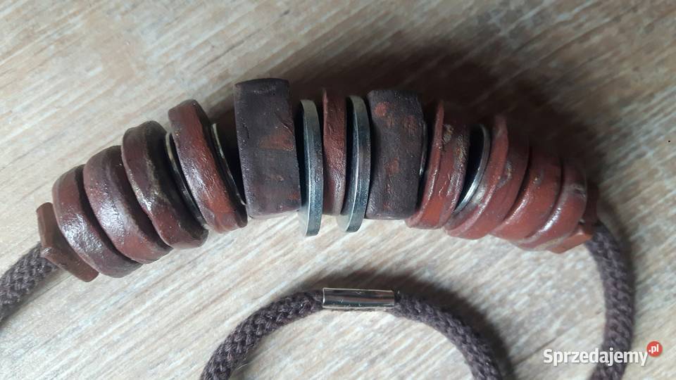 Naszyjnik ceramiczny ręcznie wykonany Otwock