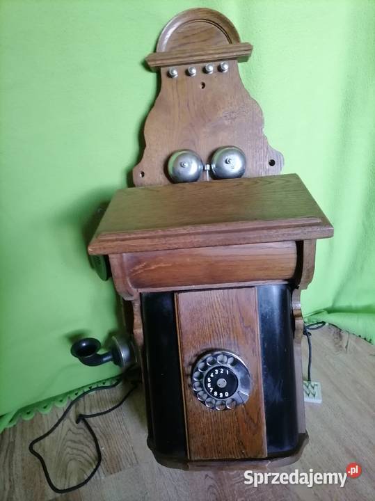Stare polski telefon naścienny Telefony przewodowe małopolskie Kraków