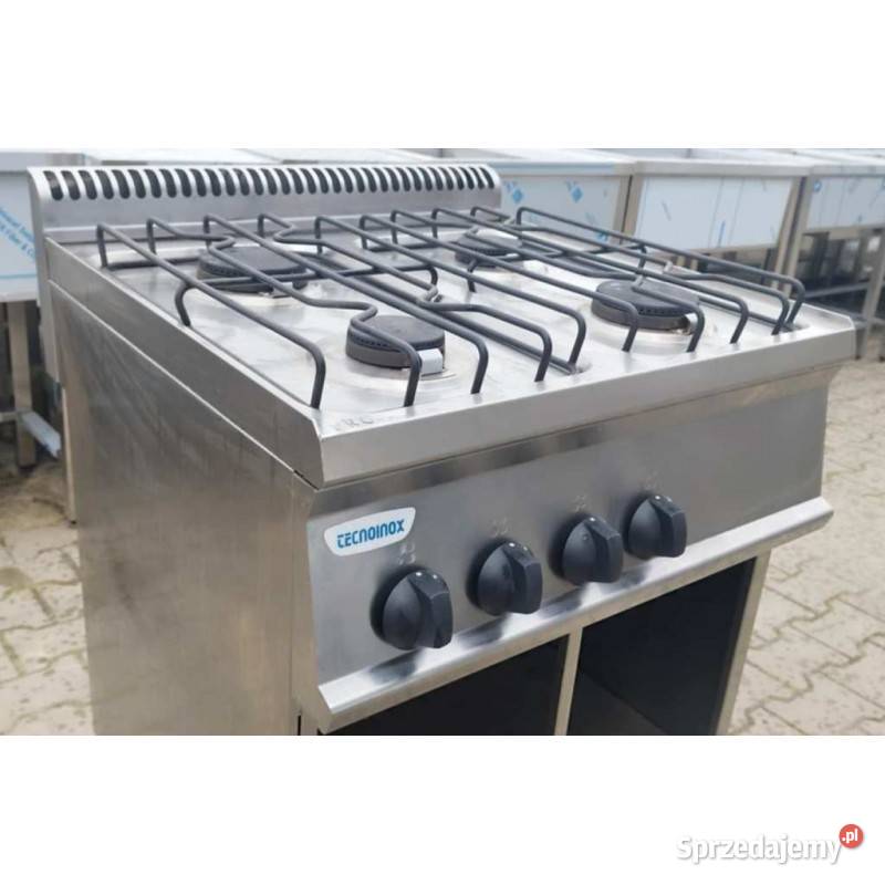 Kuchnia Gaz 4 Palniki TECONOINOX Moc 18 kW S