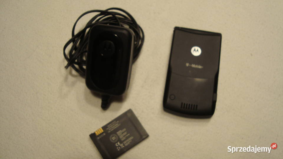Telefon komórkowy Motorola V3 4 MB czarny Motorola