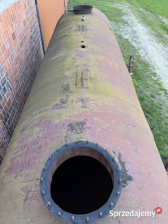 duży zbiornik stalowy gruba blacha 50m3 52m3 na Pleszew