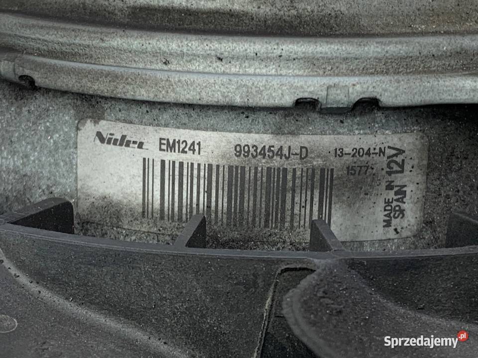 WENTYLATOR CHŁODNICY AUDI A4 B8 20 150 993454JD