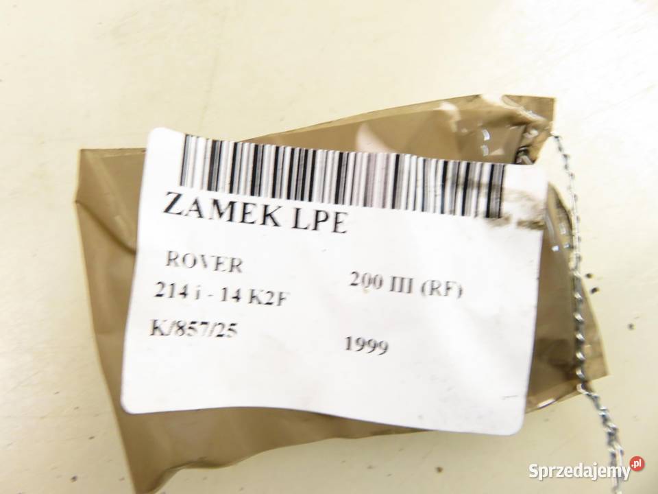 ZAMEK LEWY PRZEDNI ROVER 200 III RF F0J101791
