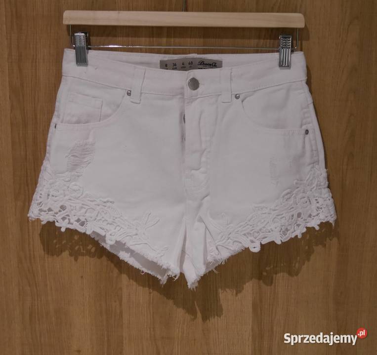 Denim Co spodenki hafty przetarcia 36 S Rozmiar 36(S)