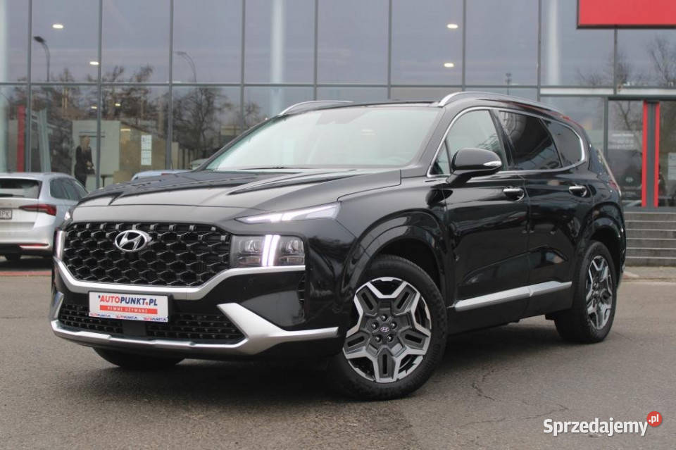 HYUNDAI Santa Fe 2023r PodgrzWent Fotele Skóry 230KM Kraków