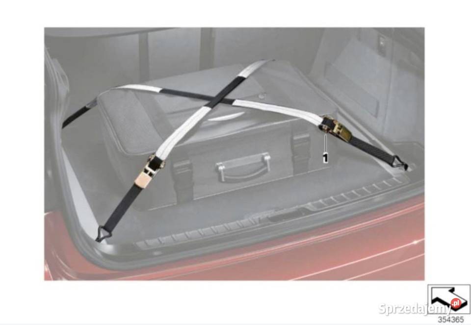 Zestaw pasów napinających bagaż BMW 71108045545 małopolskie Mszana Dolna