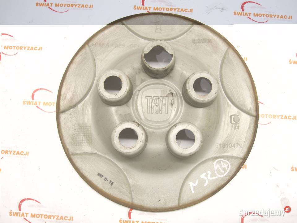 FIAT DOBLO II 10r kołpaki komplet 51810479 Opony i felgi Kielce