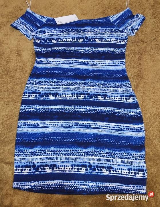 Niebieska sukienka Reserved L Legnica