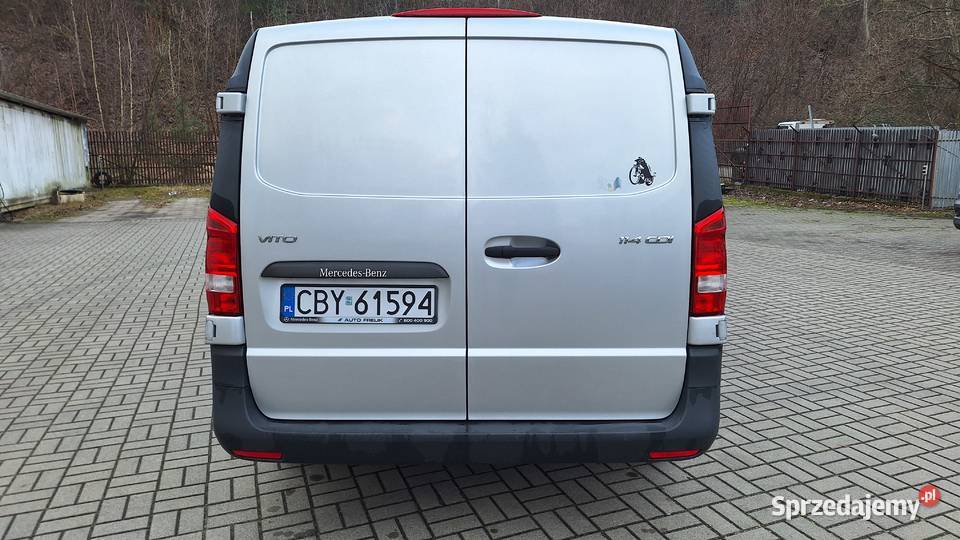 Mercedes Vito 22l przebieg 33000 salon welurowa tapicerka Mercedes-Benz Bydgoszcz