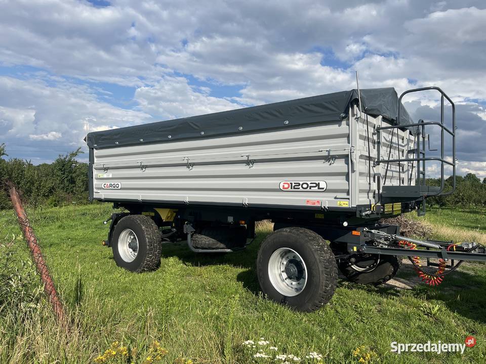 Metaltech CARGO D120 Przyczepa rolnicza Przyczepy rolnicze Przysucha