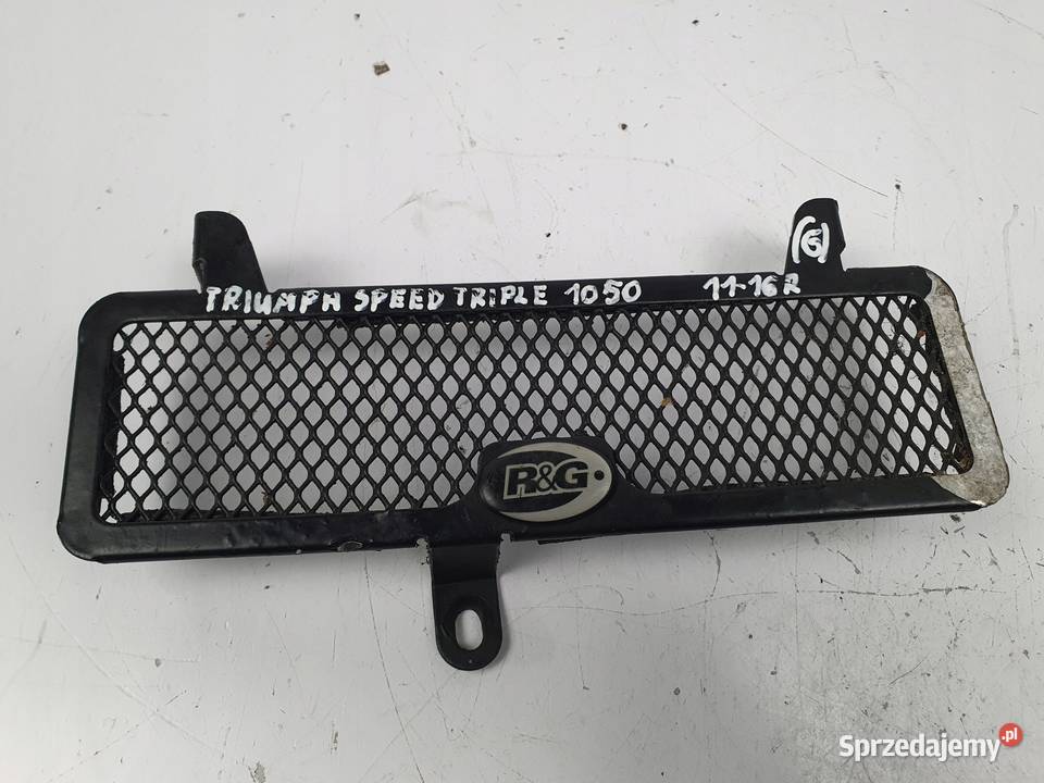OSŁONA CHŁODNICY OLEJU RG Triumph Speed Triple Osłony chłodnicy Chełm sprzedam