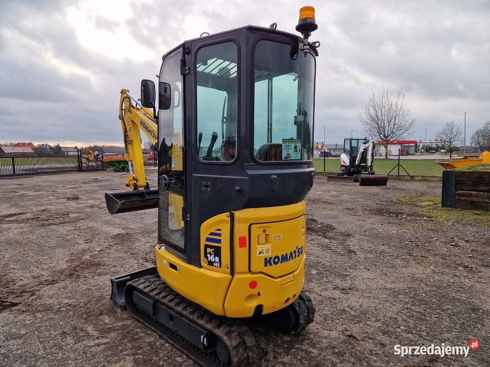 Minikoparka Komatsu PC 16R 2018r 1800mtg Rok produkcji 2018 Ryżki