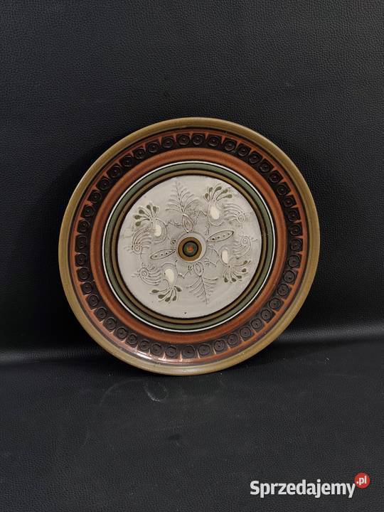 Talerz Ścienny Ceramiczny Poddębice sprzedam