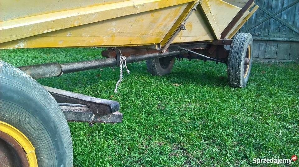 Wóz rolniczy konny do ciągnika Puławy