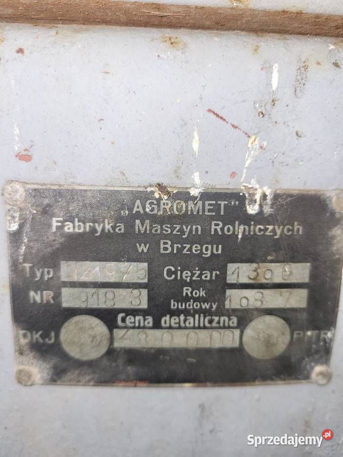 Rozrzutnik jednoosiowy świętokrzyskie Cieszkowy