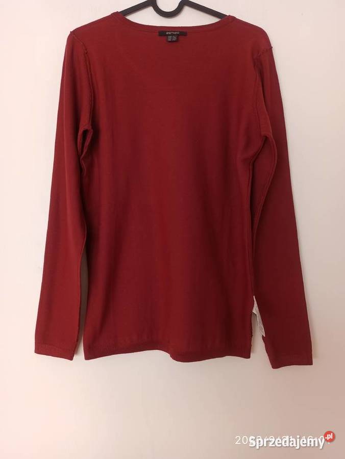 Sweter w kolorze cegły rozmiar rozmiar 384042