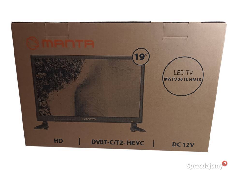 Telewizor LED MANTA 19 Telewizory śląskie Katowice sprzedam