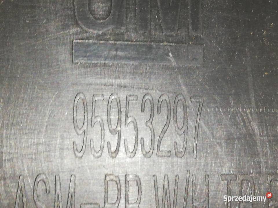 95953297 Prawy tylny panel boczny Chevrolet wielkopolskie Ostrów Wielkopolski