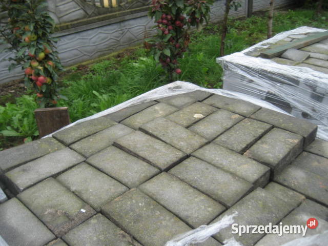 Kostka brukowa z odzysku btanio Cegły, bloczki i pustaki Siemyśl