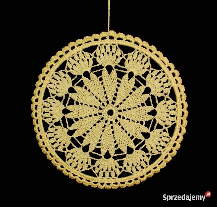 Zawieszka ozdoba na okno szydełkowa 21 Z105 Kluczbork sprzedam