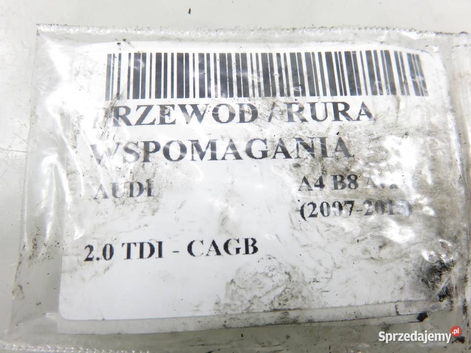 PRZEWÓD WSPOMAGANIA AUDI A4 B8 20 TDI