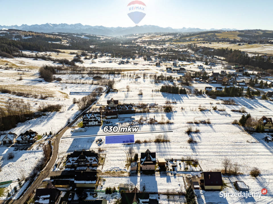 DZIAŁKA BUDOWLANA W SZAFLARACH ROLA GALICOWA małopolskie Szaflary