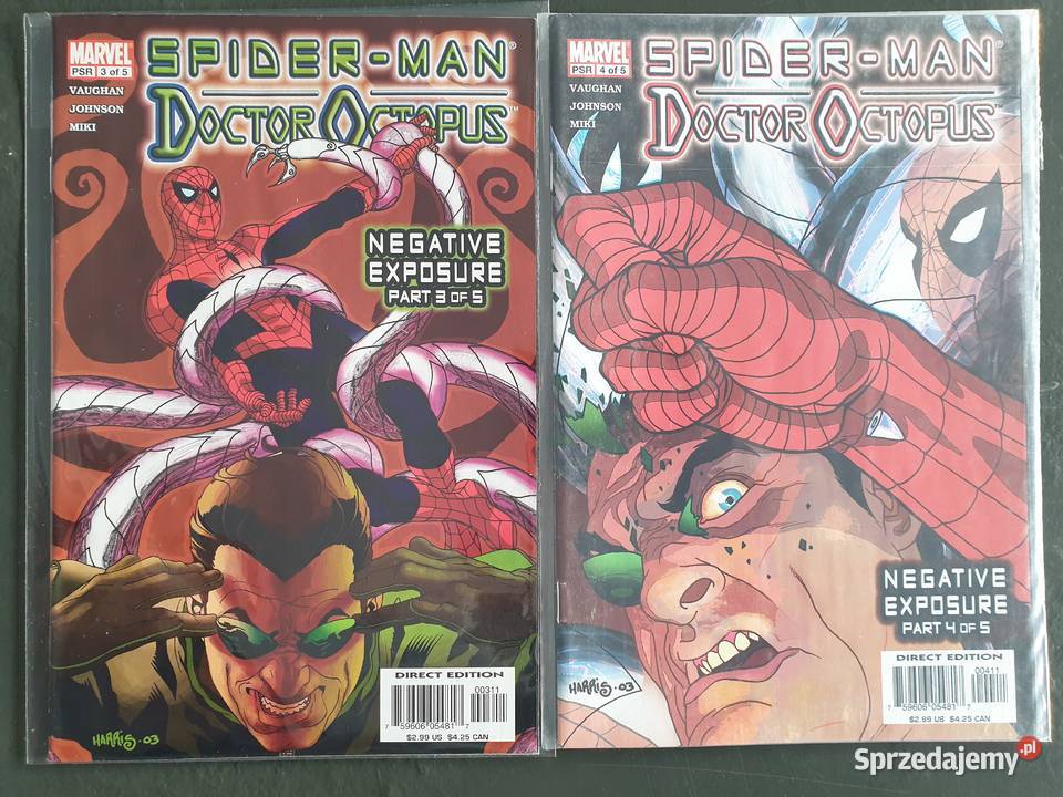 SpiderMan Doctor Octopus 9 oryginalnych komiksów Gdynia