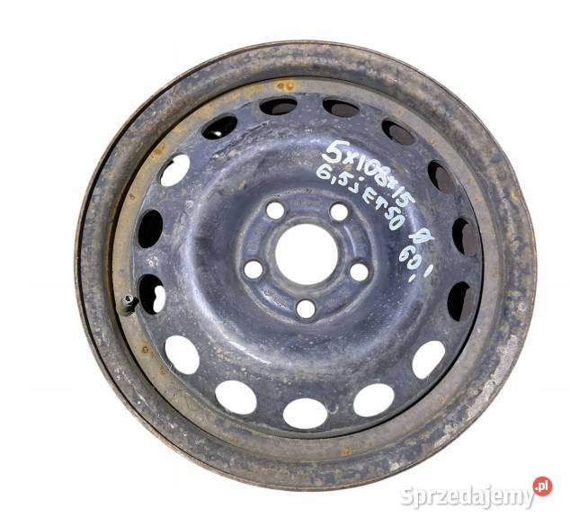 1x Felga stalowa Renault OE 65 x 15 5x108 ET 50